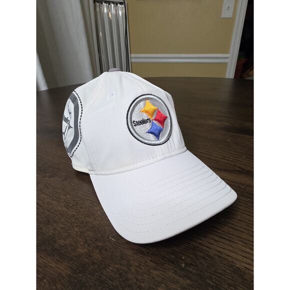 Pittsburgh Steelers White On-Field Hat - Picture 2 of 16
